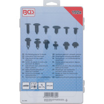 Assortiment de clips sapin plastiques | universels | 192 pièces