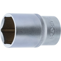 Douille pour clé, six pans, longue | 12,5 mm (1/2") | 38 mm