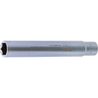 Douille, hexagonale, extra longue | transmission par carré femelle 10 mm (3/8") | 13 mm