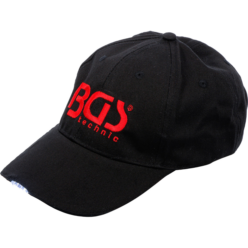 Casquette de baseball BGS | avec lumière LED