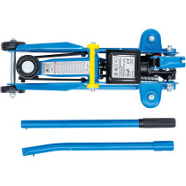 Cric rouleur | hydraulique | 2 t