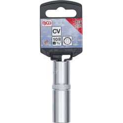 Douille pour clé, Gear Lock, longue | 10 mm (3/8") | 13 mm