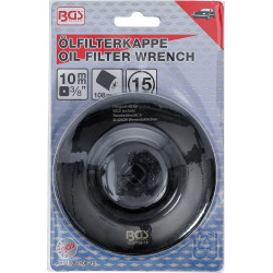 Clé à filtres cloches | 15 pans | Ø 108 mm | pour Volvo Diesel