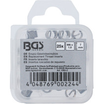 Inserts taraudés | M6 x 1,0 | 25 pièces
