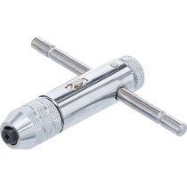Porte-outils avec poignée coulissante pour taraud | M3 - M10 | 80 mm