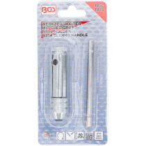 Porte-outils avec poignée coulissante pour taraud | M3 - M10 | 80 mm