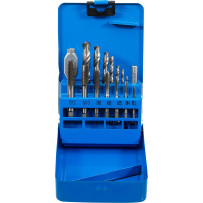 Jeu de tarauds et mèches HSS | M3 - M12 / 2,5 - 10,2 mm