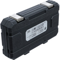 Jeu de douilles à embouts / de clé à douille | 6,3 mm (1/4"), 10 mm (3/8"), 12,5 mm (1/2") | Profil E/profil T (pour Torx)/Profi