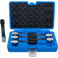 Jeu de douilles, profil E, extra longues | 12,5 mm (1/2") | E10 - E20 | 6 pièces