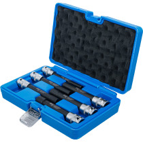 Jeu de douilles, profil E, extra longues | 12,5 mm (1/2") | E10 - E20 | 6 pièces
