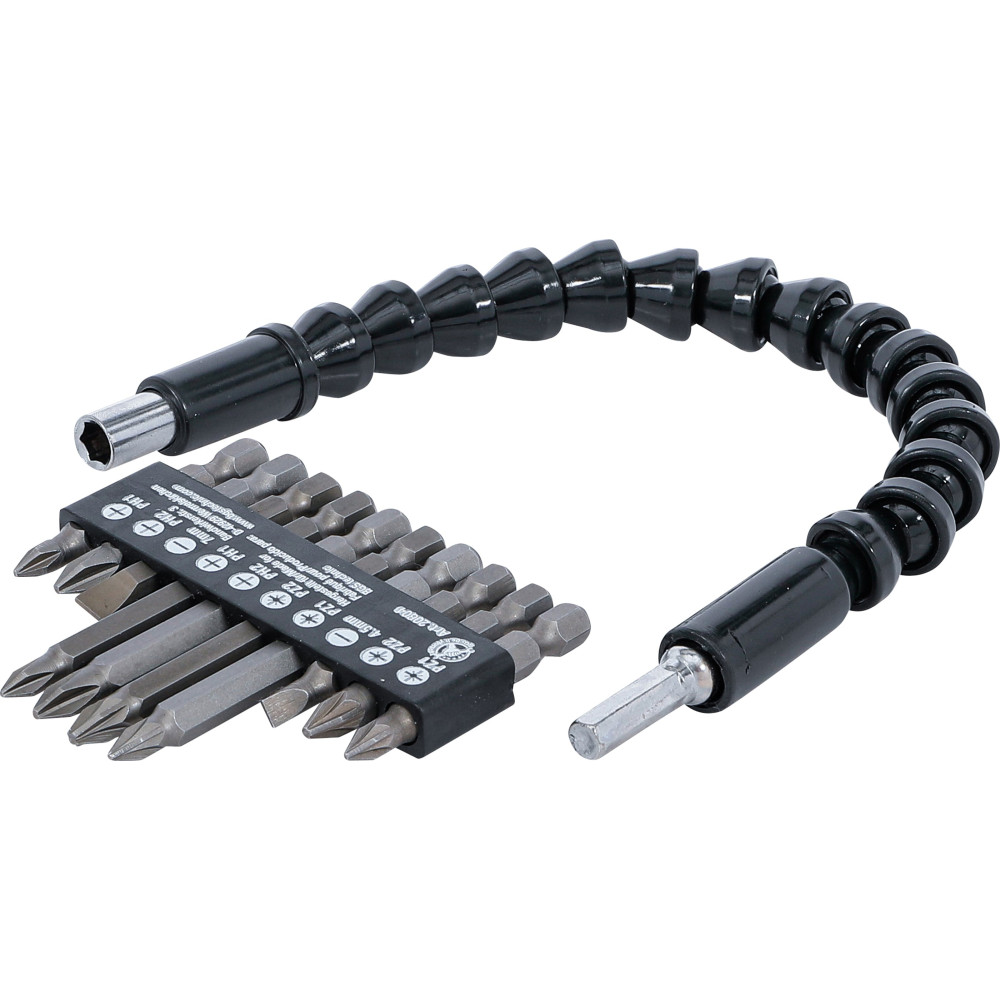 J’eu d’embouts à axe flexible | 6,3 mm (1/4") | 11 pièces