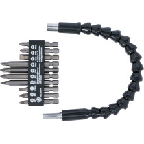 J’eu d’embouts à axe flexible | 6,3 mm (1/4") | 11 pièces
