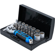 Coffret de douilles | 6,3 mm (1/4") | 28 pièces