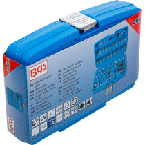 Coffret de douilles | 6,3 mm (1/4") | 46 pièces