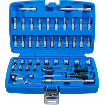 Coffret de douilles | 6,3 mm (1/4") | 46 pièces