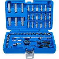 Coffret de douilles | 6,3 mm (1/4") | 53 pièces
