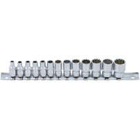 Jeu de douilles Gear Lock | 6,3 mm (1/4") | 13 pièces