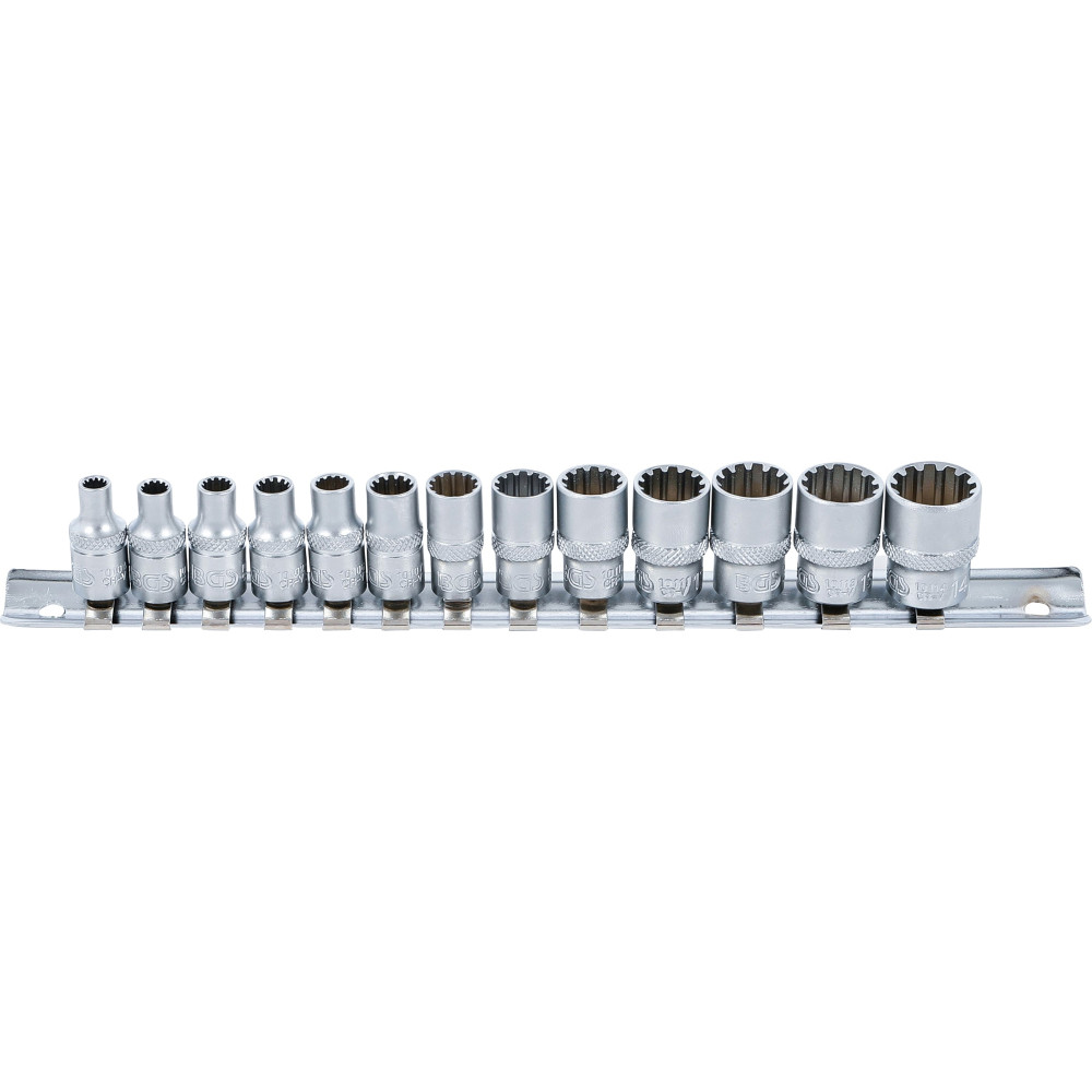 Jeu de douilles Gear Lock | 6,3 mm (1/4") | 13 pièces