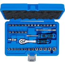 Coffret de Douilles Gear Lock | 6,3 mm (1/4") | 38 pièces