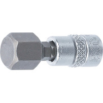 Douille à embouts | 6,3 mm (1/4") | six pans intérieurs 12 mm
