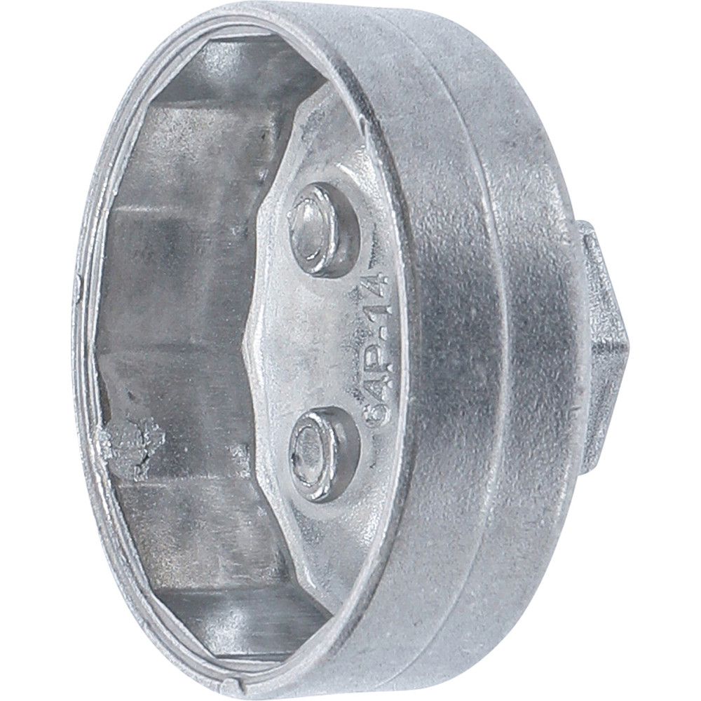 Clé à filtres cloches | 14 pans | Ø 64 mm | pour Daihatsu, Fiat, Nissan, Toyota
