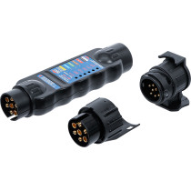 Testeur électronique pour remorque/véhicule tracteur | 7, 13 poles