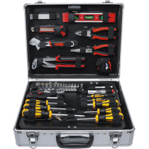 Jeu d’outils dans malette aluminium | 129 pièces
