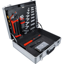 Jeu d’outils dans malette aluminium | 129 pièces