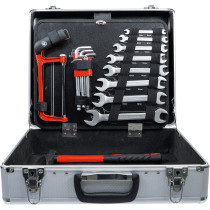 Jeu d’outils dans malette aluminium | 129 pièces