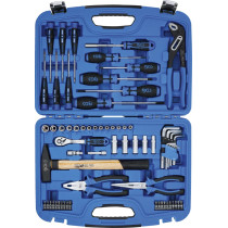Caisse à outils pour clés à douilles | 67 pièces