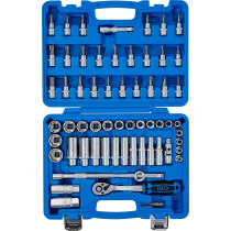 Coffret de douilles | 10 mm (3/8") | 61 pièces