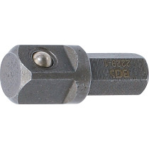 Adaptateur à cliquet pour embouts, 8 mm (5/16") - mâle 10 mm (3/8") | 30 mm