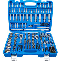 Coffret de Douilles Gear Lock | 6,3 mm (1/4") / 10 mm (3/8") / 12,5 mm (1/2") | 192 pièces