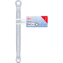 Clé polygonales double embouts avec têtes polygonales profil E | E6 x E8