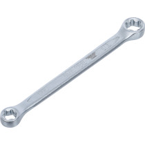 Clé polygonales double embouts avec têtes polygonales profil E | E14 x E18