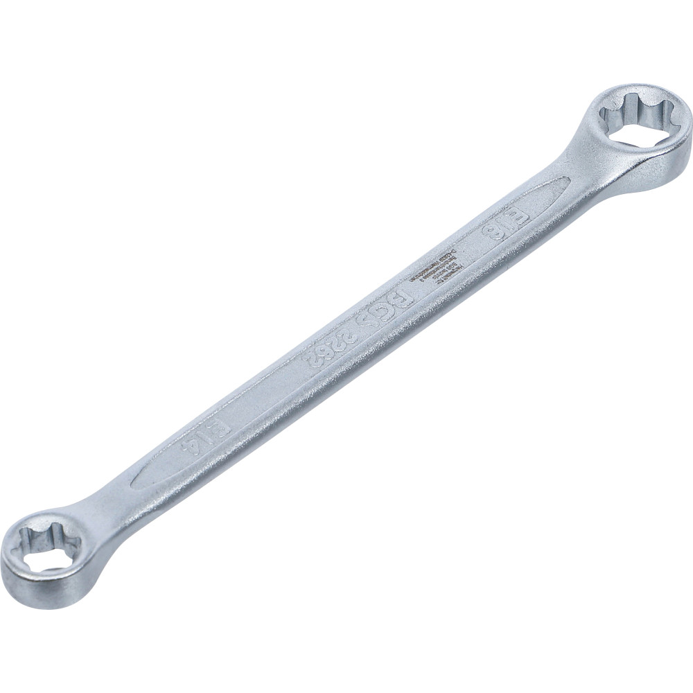 Clé polygonales double embouts avec têtes polygonales profil E | E14 x E18