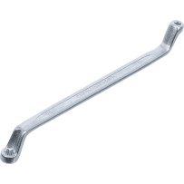 Clé polygonales double embouts avec têtes polygonales profil E | coudées | E6 x E8