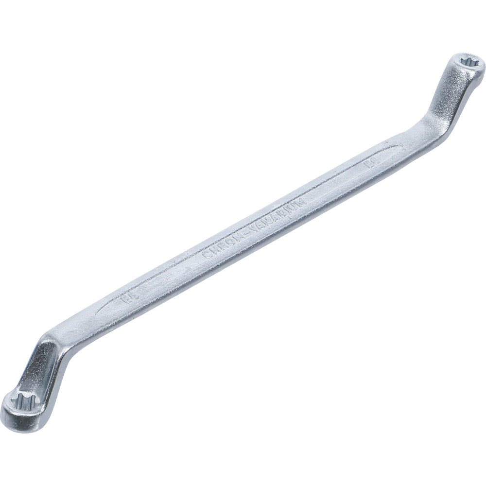Clé polygonales double embouts avec têtes polygonales profil E | coudées | E6 x E8