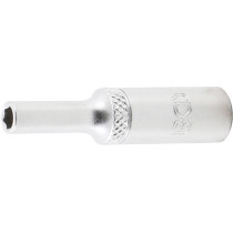 Douille pour clé, six pans, longue | 6,3 mm (1/4") | 4 mm