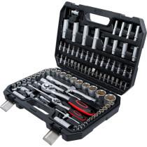 Coffret de douilles | 6,3 mm (1/4") / 12,5 mm (1/2") | 94 pièces