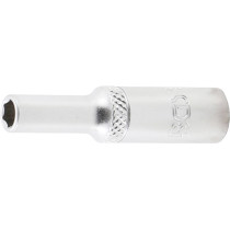 Douille pour clé, six pans, longue | 6,3 mm (1/4") | 5 mm
