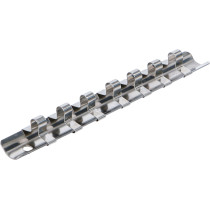 Rail pour douilles 7 clips | 6,3 mm (1/4")