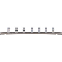 Rail pour douilles 7 clips | 6,3 mm (1/4")