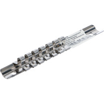 Rail pour douilles 7 clips | 6,3 mm (1/4")