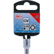 Douille pour clé, Super Lock | 6,3 mm (1/4") | 4,5 mm