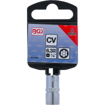 Douille pour clé, Super Lock | 6,3 mm (1/4") | 8 mm
