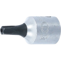 Douille à embouts | 6,3 mm (1/4") | profil TS (pour Torx Plus) avec perçage TS20