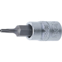 Douille à embouts | 6,3 mm (1/4") | profil T (pour Torx) avec perçage T8