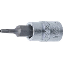 Douille à embouts | 6,3 mm (1/4") | profil T (pour Torx) avec perçage T8
