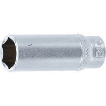 Douille pour clé, six pans, longue | 6,3 mm (1/4") | 13 mm
